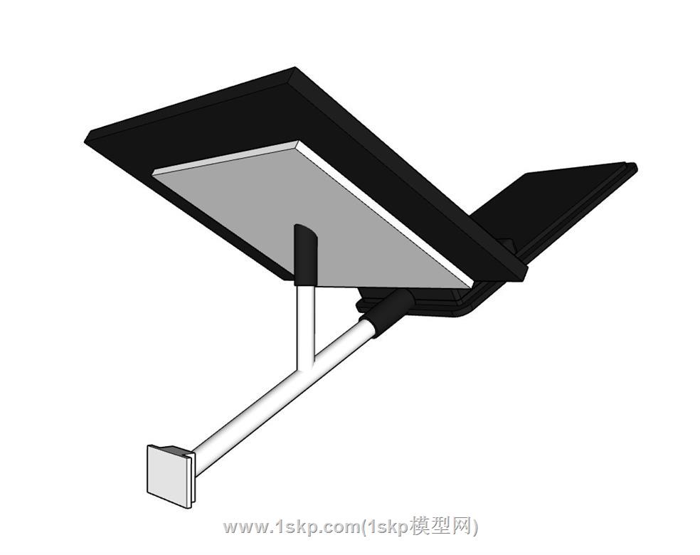 农村庭院太阳SU模型 3