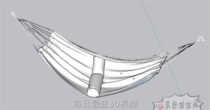 吊床SU模型 1