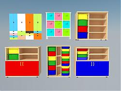 儿童  柜子  收纳柜  摆放柜