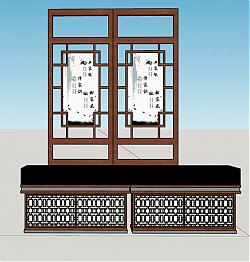 中式 展示 柜子 展柜