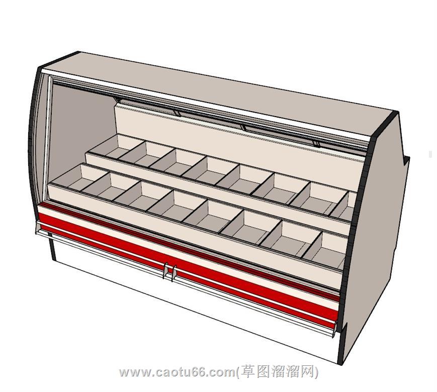 展示柜SU模型 2