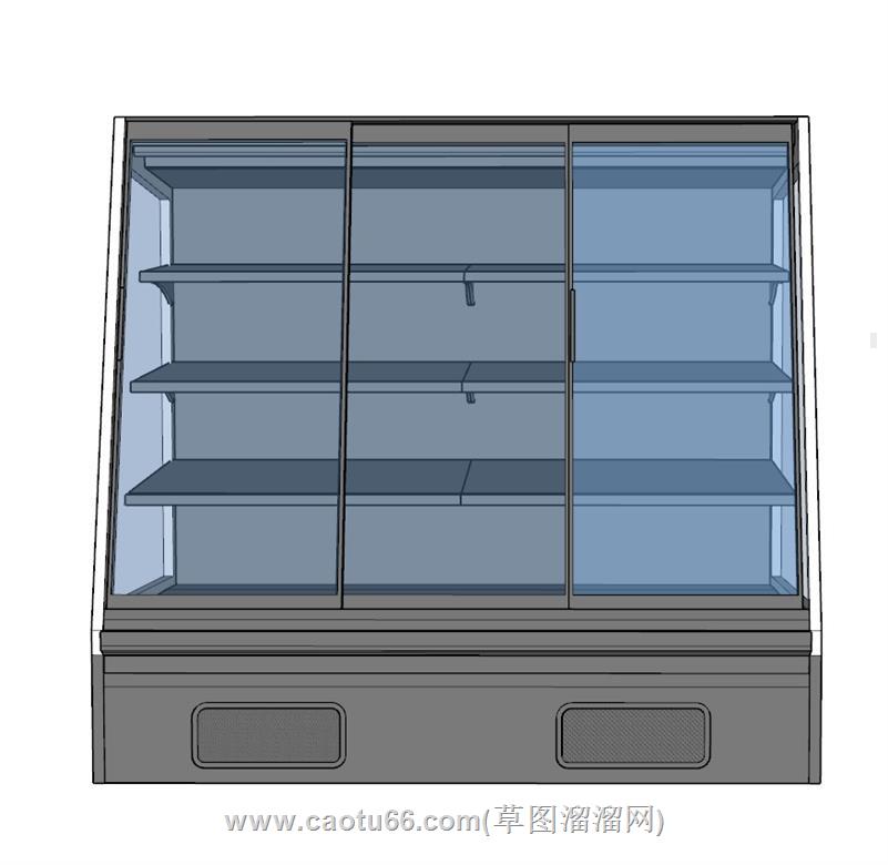 展柜SU模型 2