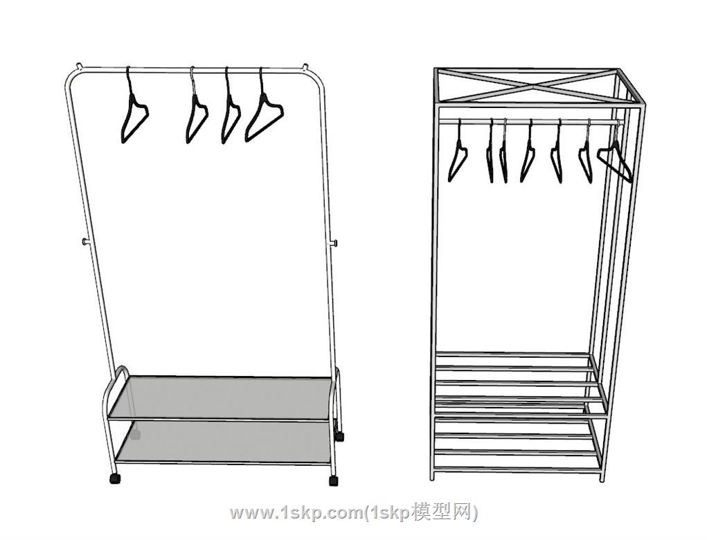 衣架SU模型 1