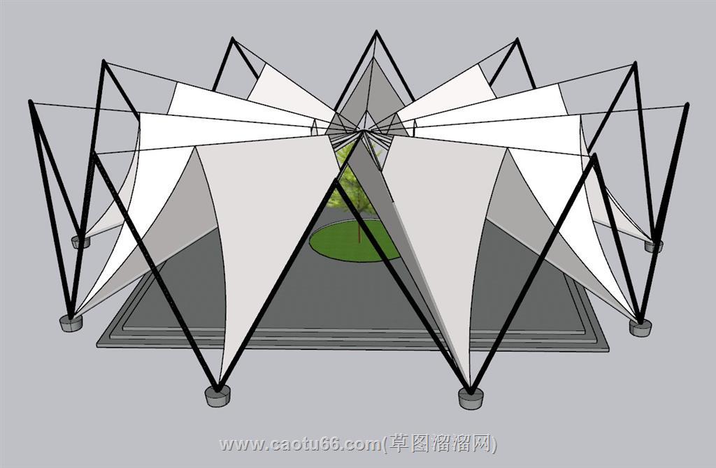 张拉膜SU模型 1