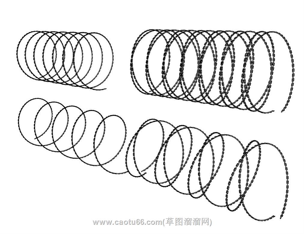 刺笼防爬防盗网SU模型 1