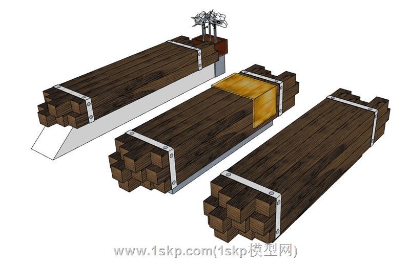 户外长椅长凳景观凳 2