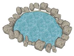 石头  水池