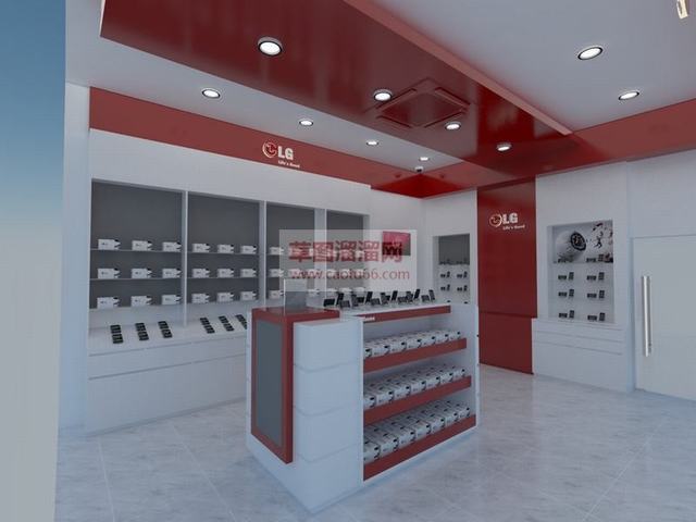 LG手机店SU模型 1