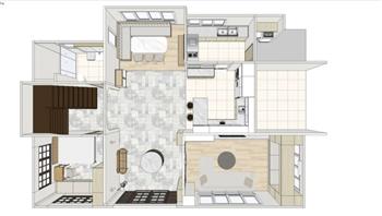 公寓 室内 户型 住宅