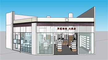 药店  大药房  门面