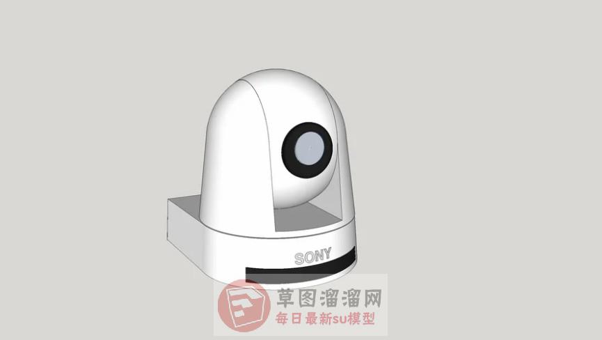 WIFI监控摄像头SU模型 1