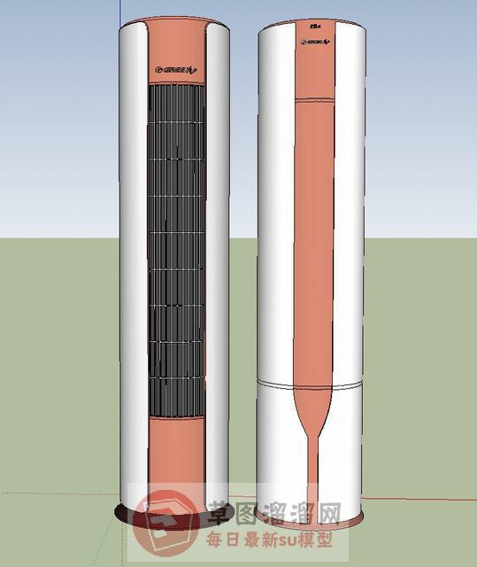 立式空调格力SU模型 1