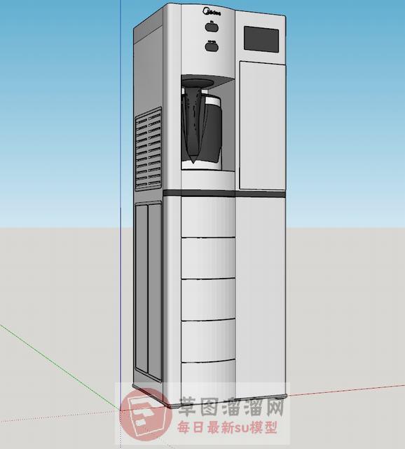 美的电器饮水机SU模型 1