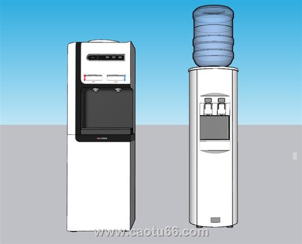 饮水机饮水器SU模型 1