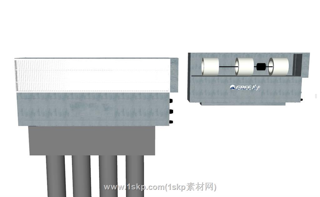 空调风管机SU模型 2
