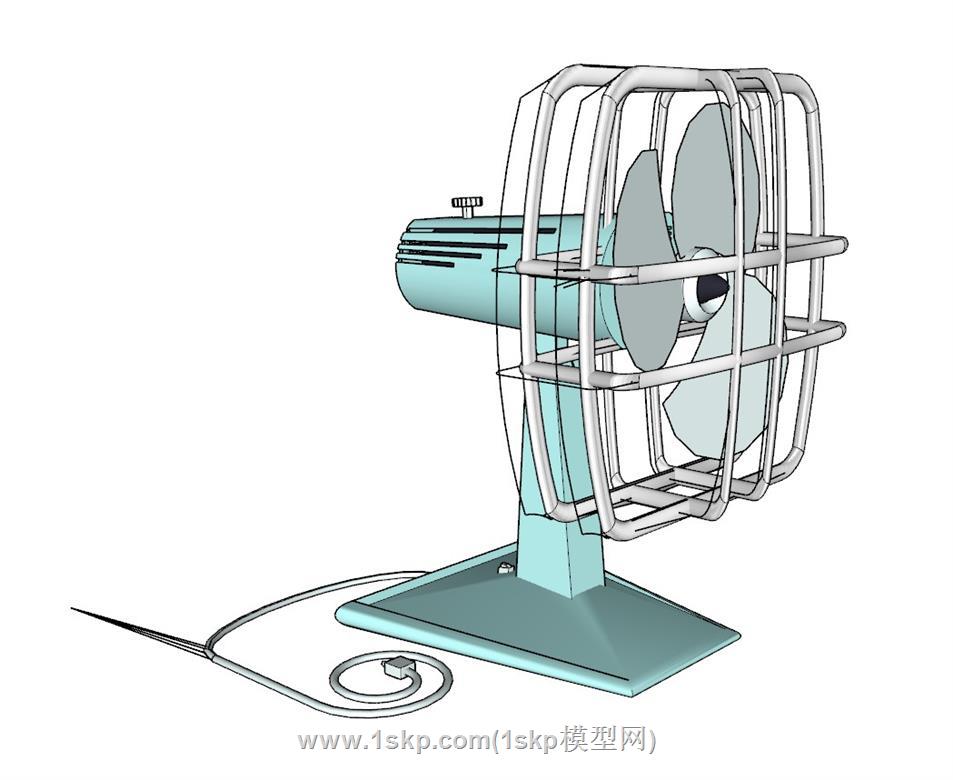 电风扇SU模型