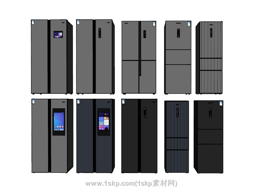 家电冰箱SU模型 1