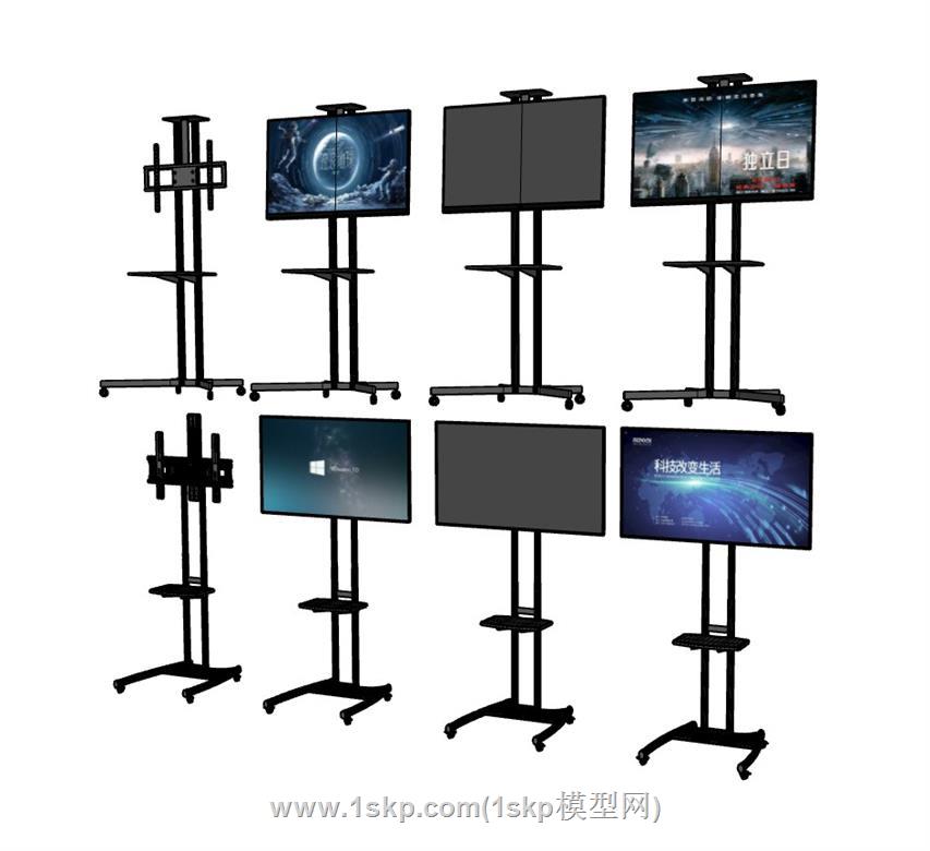 电视支架SU模型 2
