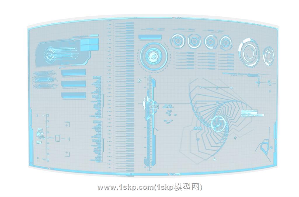 激光显示器SU模型 3