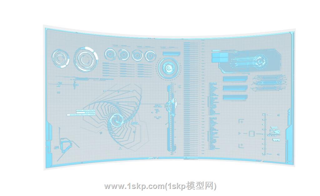 激光显示器SU模型 1