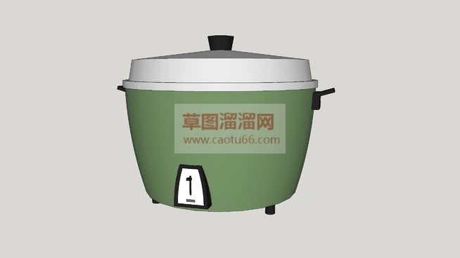 建模电饭锅家SU模型 1