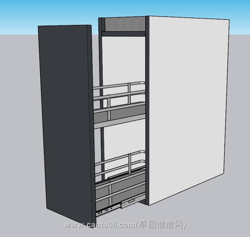 厨房筷子勺子SU模型 1