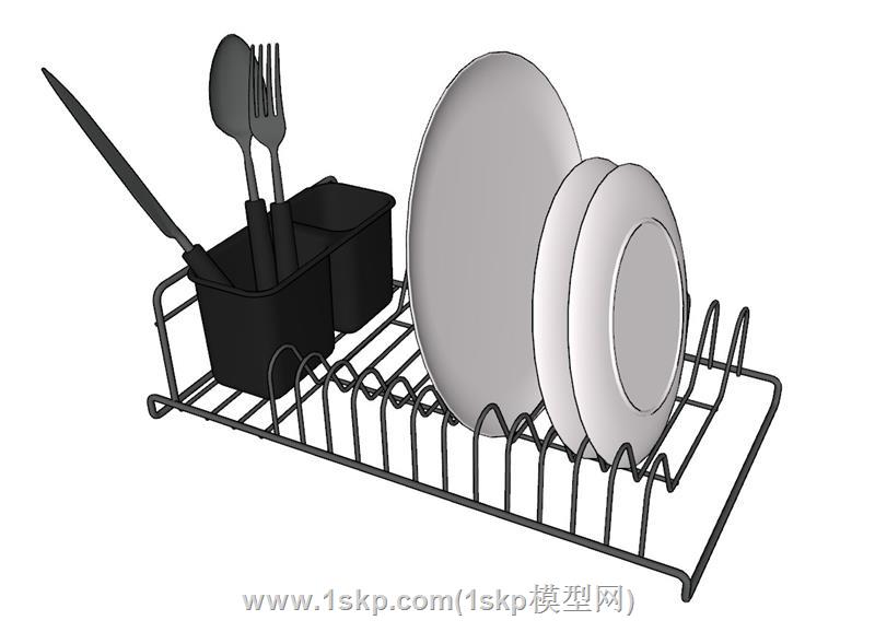 不锈钢的晾碗架 2