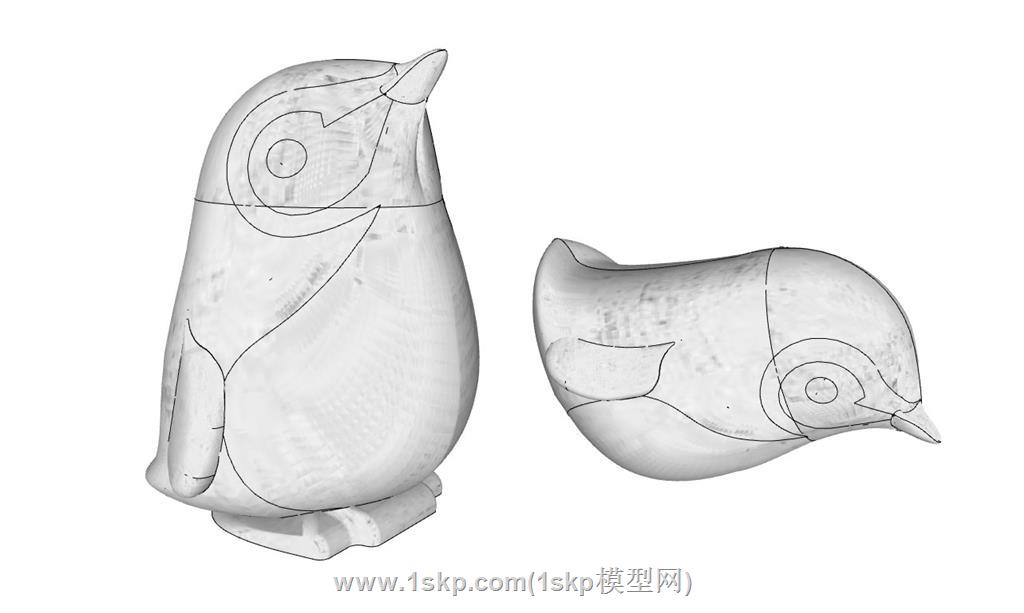 小鸟雕塑 2