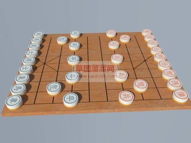 中国象棋SU模型 1