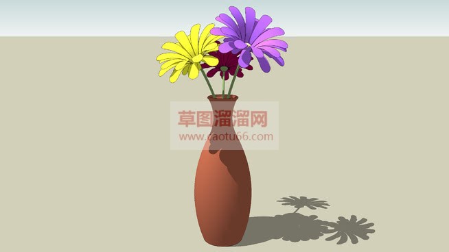 如何画花瓶免SU模型 1