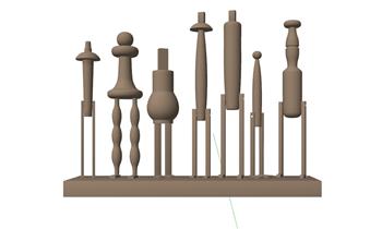 装饰工艺品摆件SU模型