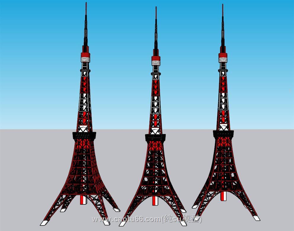 铁塔SU模型 1