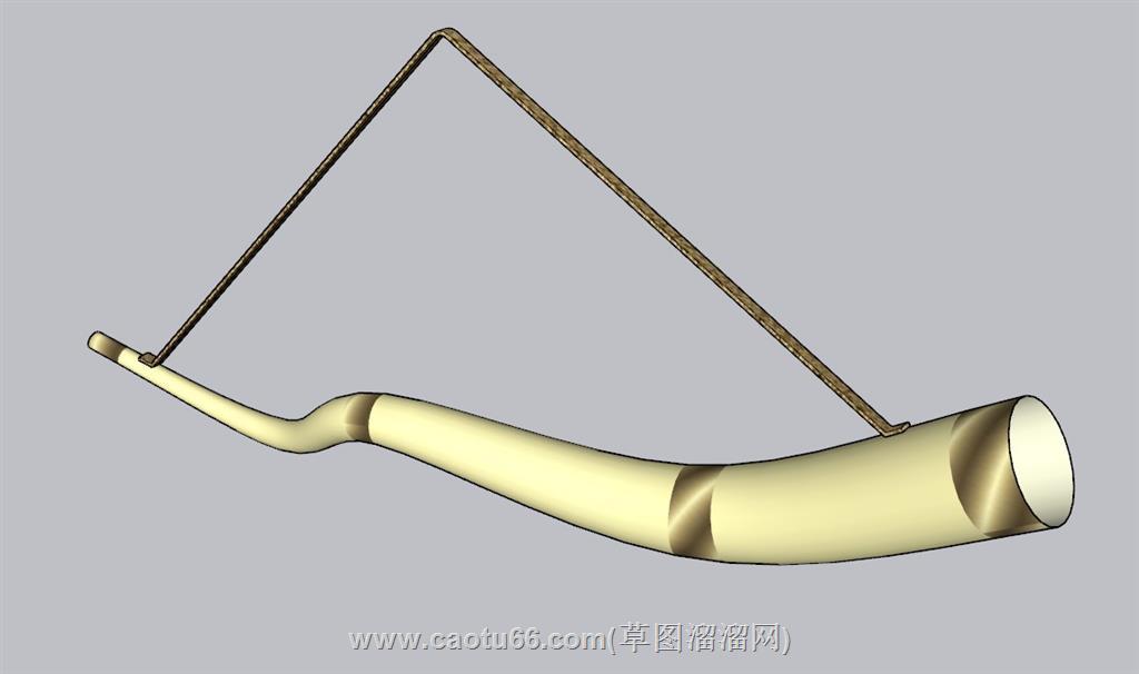 象牙装饰挂饰SU模型