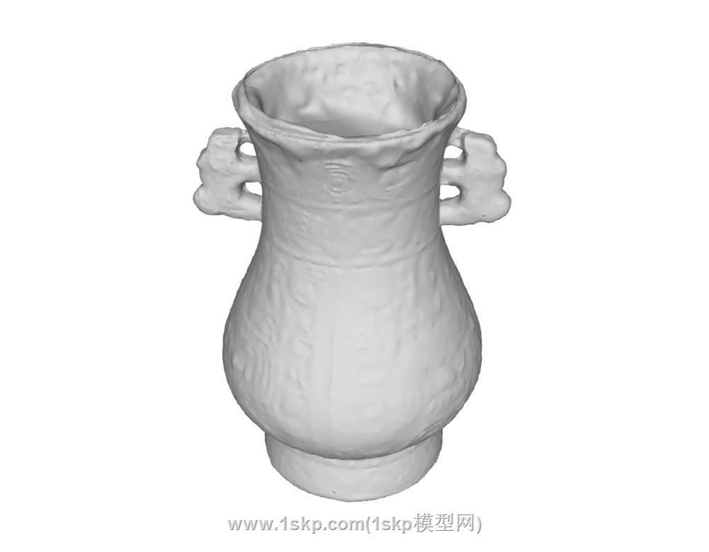 商朝青铜器古董SU模型 1