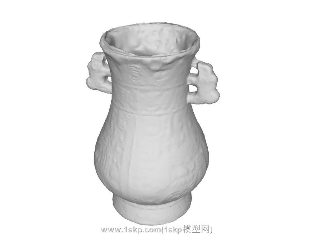 商朝青铜器古董SU模型 2