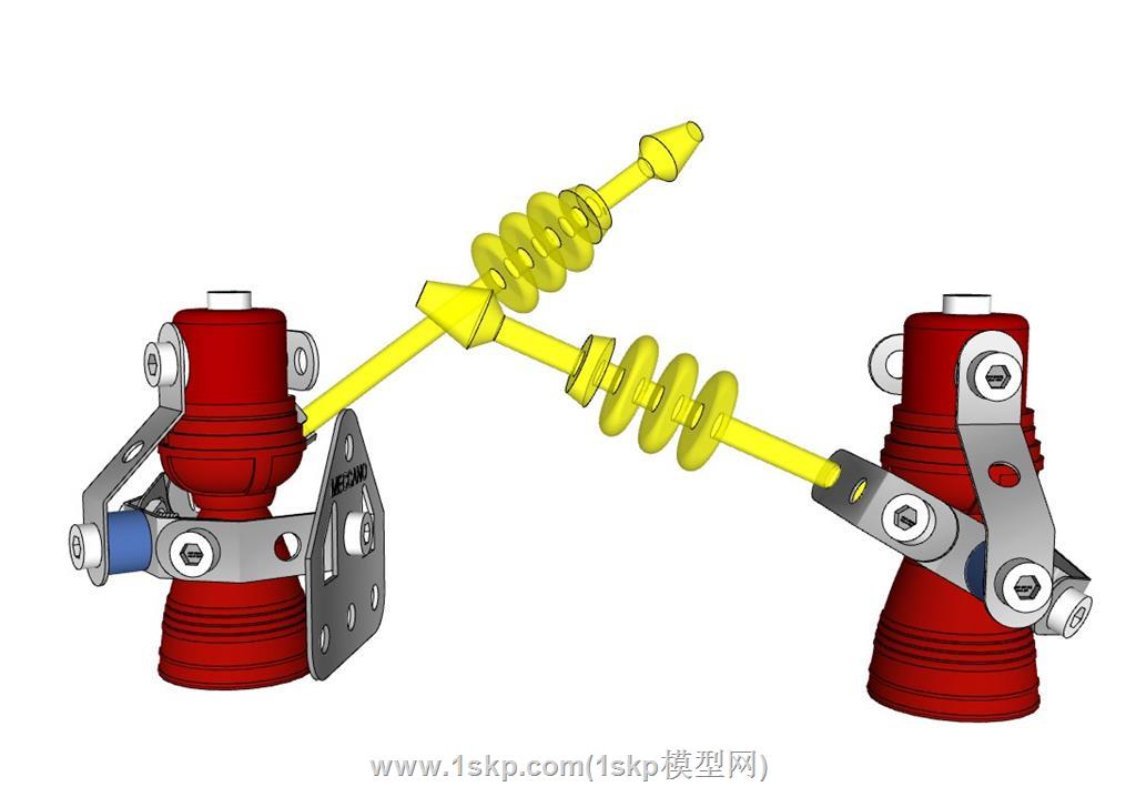 五金工艺品摆件SU模型 2