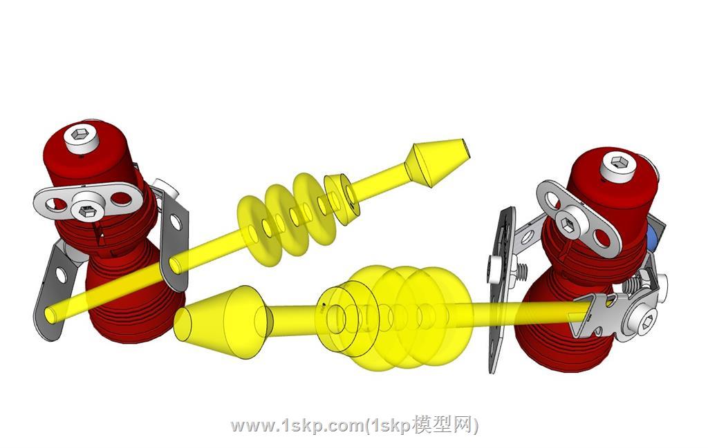 五金工艺品摆件SU模型 3