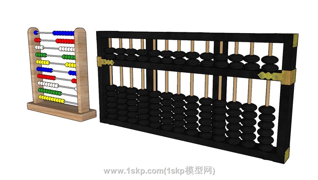 算盘SU模型 1