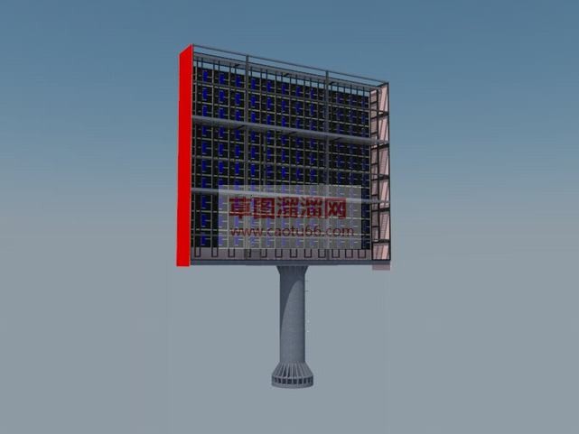 led显示屏SU模型 1