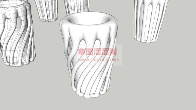 杯具建模SU模型 1