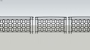 栏杆免费SU模型
