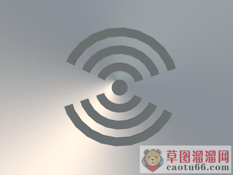 wifi信号标志SU模型 1