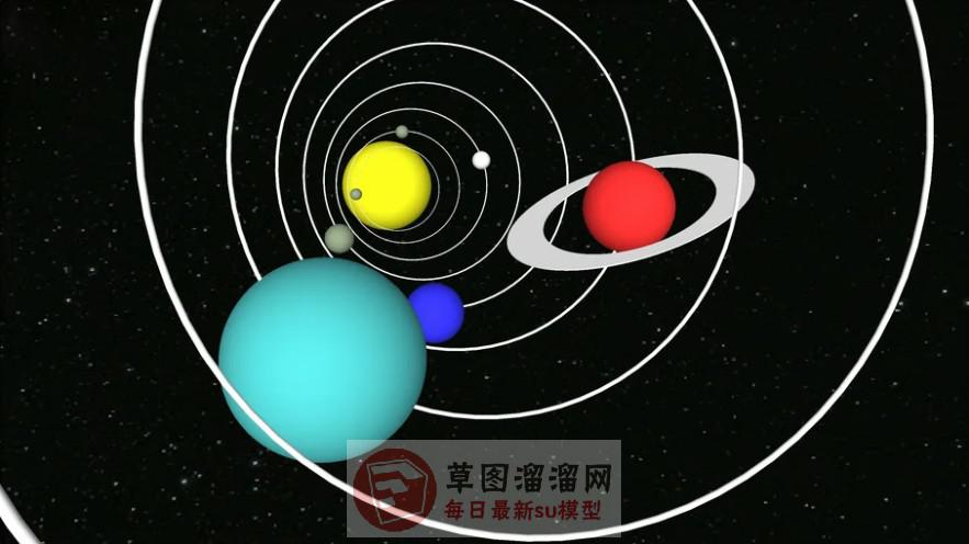 宇宙小行星天体SU模型 1