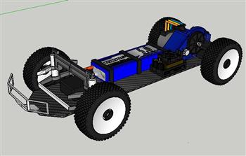 电池玩具DIYSU模型 免费sketchup模型下载