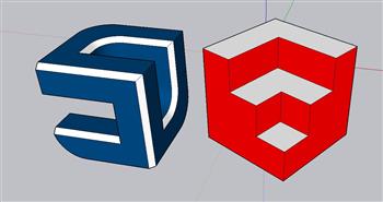 sketchup  草图大师  LOGO