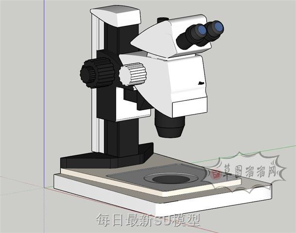 显微镜实验化验SU模型