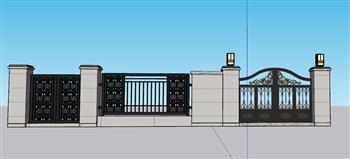 铁艺  围墙  围栏