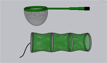 渔网  地笼  捞搅  渔具  鱼竿