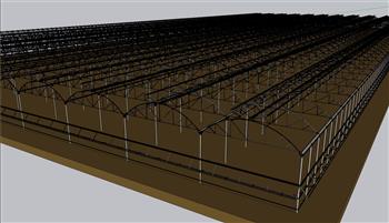 钢架  大棚  种植基地