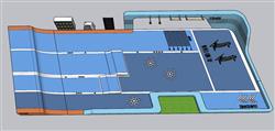 滑板场地滑板场SU模型 免费sketchup模型下载